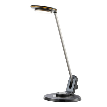 Dixon 18.5" Aluminum Contemporary Minimalist Adjustable Dimmable USB Charging LED Task Lamp - JONATHAN Y